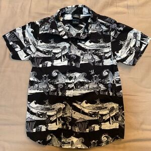 Disney Black and White Nightmare Before Christmas Shirt
